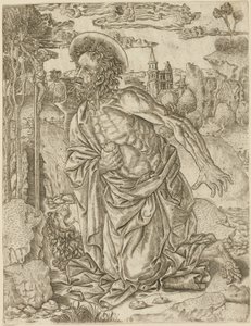 S:t Hieronymus i bot av Unknown artist