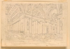 Scenografi, Palace interiör av Unknown artist