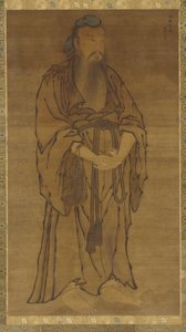 Stående figur av Lü Dongbin av Unknown artist