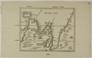 Tabula Moderna Indiae av Unknown artist