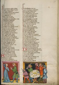 Tamar klagar till Absalom; Absalom beordrar Amnons död av Unknown artist