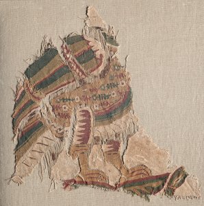 Gobeläng med halshuggen fågel av Unknown artist