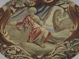Textil av Unknown artist