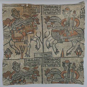 Textil av Unknown artist