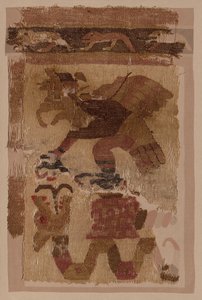 Textilfragment av Unknown artist