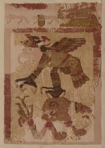 Textilfragment av Unknown artist