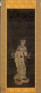 Bodhisattvan Seishi, från triptyken Amida-treenighetens tillvägagångssätt av Unknown artist