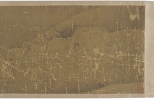 Cai Wenjis fångenskap (fyra scener) av Unknown artist