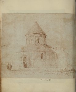 Den heliga gravens och Sankt Andreas kyrka, Cambridge. av Unknown artist