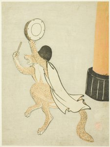 Den dansande räven av Unknown artist
