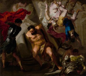 Simsons död av Unknown artist