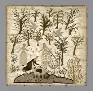 Moses fynd (handarbete) av Unknown artist