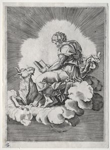 De fyra evangelisterna av Unknown artist