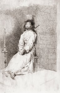 The Garrotted Man, ca 1780 (etsning) av Unknown artist