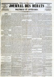 The Journal of Debates of 05/09/1845 av Unknown artist