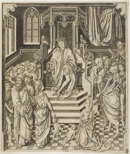 Salomos dom av Unknown artist