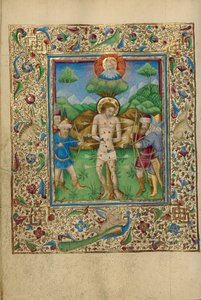 Sankt Sebastians martyrdöd av Unknown artist