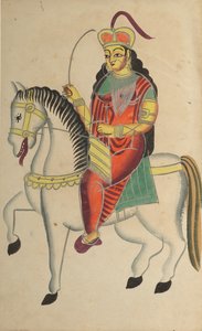 Myteriet av hjältinnan Rani Lakshmi Bai från Jhansi av Unknown artist