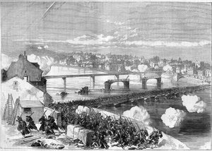 Pariskommunen 1871. Den 17 april av Unknown artist