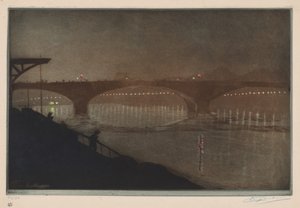 Solferinobron: nattlig effekt av Unknown artist
