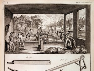 Hampans kultur - i "Encyclopedia"" av Denis Diderot och Jean Le Rond d