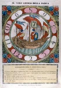 Båtens spel. 1700-talet av Unknown artist