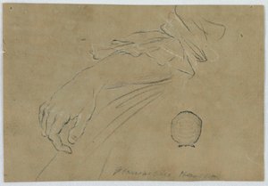 Höger underarm av samma kvinna av Unknown artist