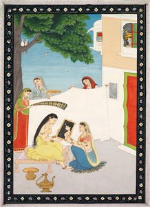 Radhas toalett av Unknown artist