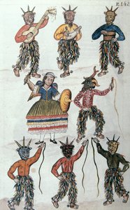 Boken "Trujillo del Peru" eller "Codex Martinez Companion", av Baltazar Martinez Companion och Bujanda, biskop av Trujillo (1782-1785) av Unknown artist