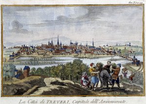 Trier omkring 1790 av Unknown artist