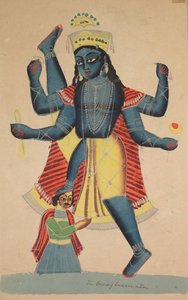 Trivikramapada (Vishnus tre steg) av Unknown artist