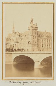 Tuilleries från Seine av Unknown artist