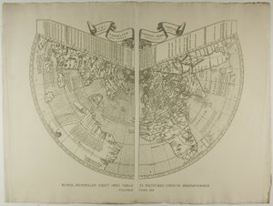 Universalior Cogniti Orbis Tabula, Ex Recentibus Confecta Observationibus Ruysch av Unknown artist