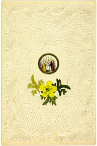 Valentine utan titel (bröllopsscen) av Unknown artist