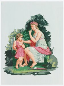 Venus förmanar Amor av Unknown artist