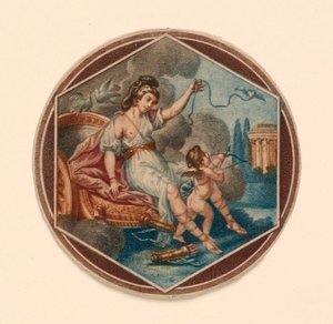 Venus och Amor av Unknown artist