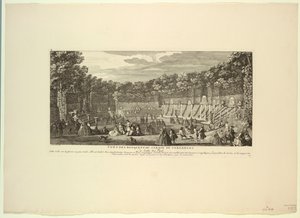 Versailles, Garden Groves, the Ballroom av Unknown artist