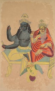 Vishnu och Lakshmi av Unknown artist