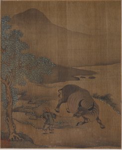 Vattenbuffel och Herdboy av Unknown artist