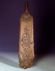 Träraps för tobak. 1735. Paris, dekorativ konst av Unknown artist
