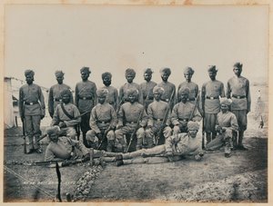 28:e Bombay Native Infantry Sepoys av Unknown photographer