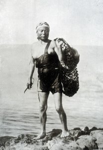 Coreenne-fiske på 1800-talet. av Unknown photographer