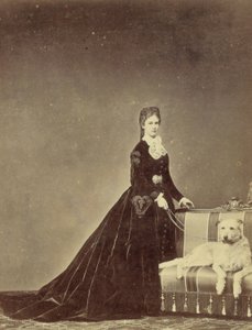 Elisabeth, kejsarinna av Österrike och drottningkonsort av Ungern (24 december 1837 - 10 september 1898) (foto) av Unknown photographer