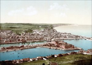 Fécamp och dess klippor - V. 1895 av Unknown photographer