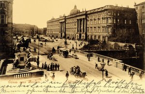 Tyskland , Berlin , den tyske kejsarens palats , vykort ca 1904. av Unknown photographer