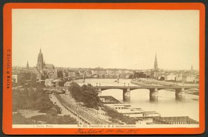 Tyskland, Hessen, Frankfurt am Main och Sachsenhausen, utgiven av C. Hertel, Mainz av Unknown photographer