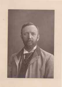 Henry Arthur Jones (1851-1929) engelsk dramatiker (svartvitt foto) av Unknown photographer