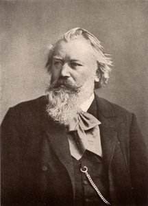 Johannes Brahms (1833-1897) av Unknown photographer