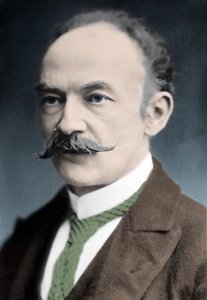Litteratur: Porträtt av Thomas Hardy av Unknown photographer