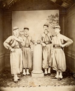 Påvliga zouaver - påvliga zouaver - 1865 - av Unknown photographer